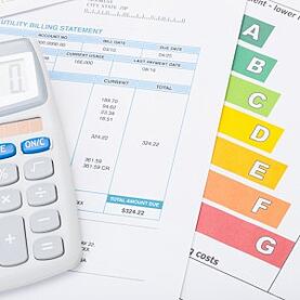Calculator With Utility Bill And Energy Rating Chart
