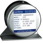 Setra Model 239 pressure transducer