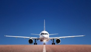 Airplane on runway