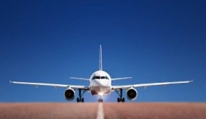 Airplane on runway