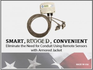 231RS Differential Pressure Transducer w/ Armored Jacket – Coming Soon