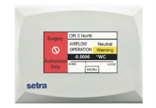 Setra's Room Pressure Monitors: SRPM and SRCM