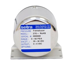 SETRACERAM™ for Barometric, Gauge or Absolute Pressure: Model 270