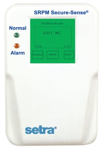 setra pressure negative monitor srpm monitors hospital