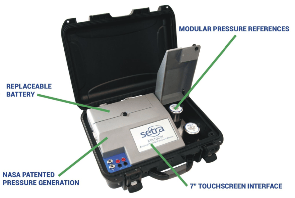 MicroCal™ Pressure Calibrator Setra Systems