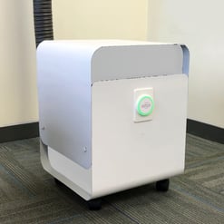 setra-aiir-watch-negative-pressure-air-purifier-in-office-white