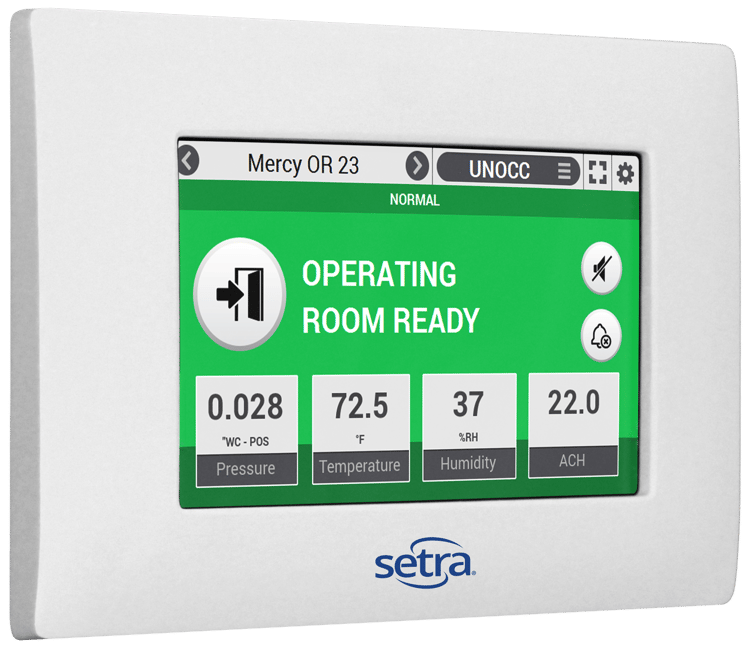 Room Pressure Monitors & Environmental Monitors Setra Systems
