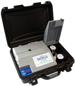 Setra's automated low pressure calibrator: The MicroCal