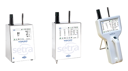 Setra's Family of Particle Counters