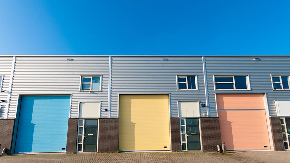 Energy Management Industrial Building Garage Door