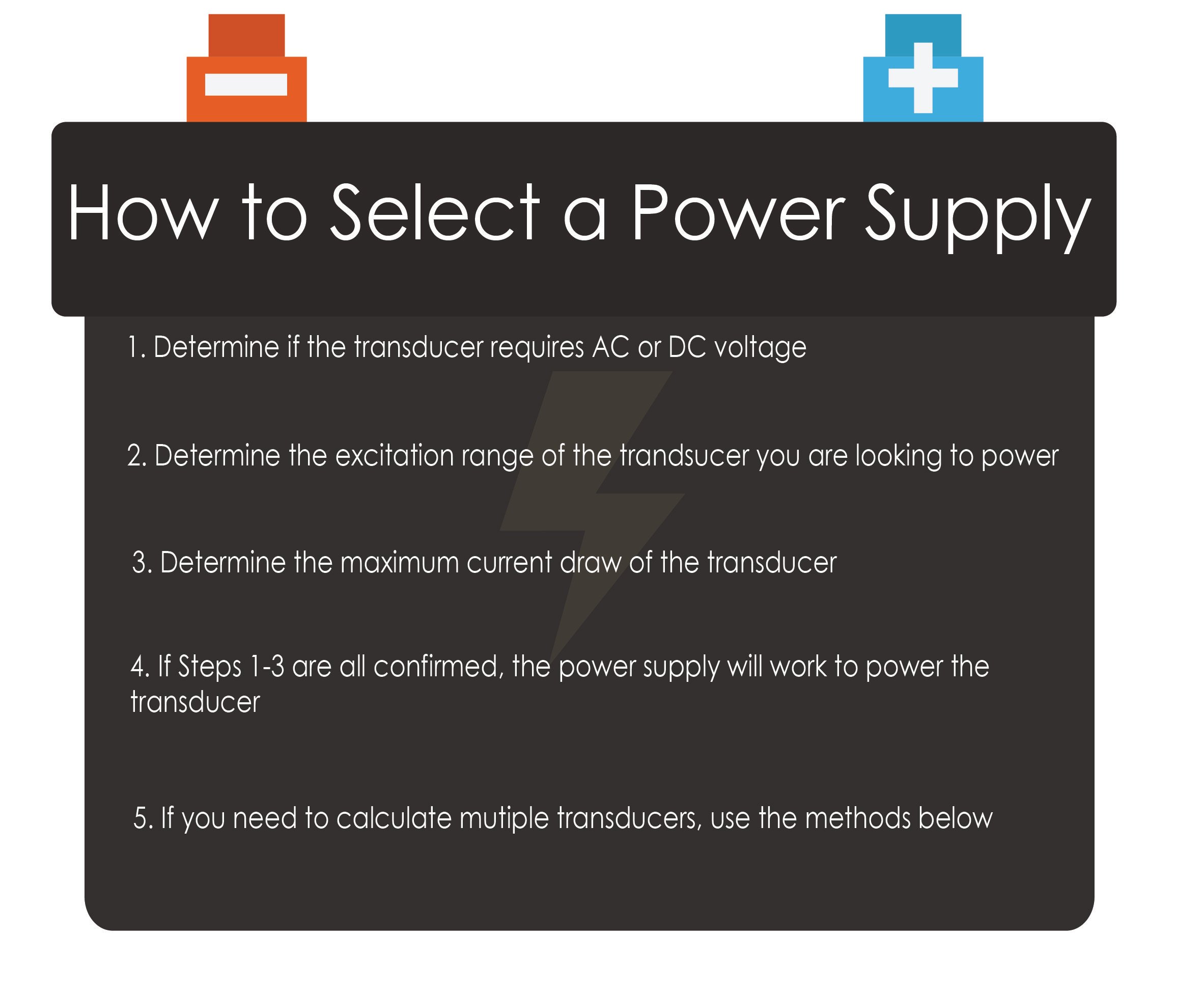 How to Select a Power Supply