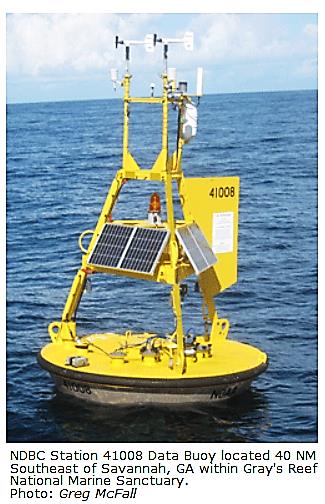 What is a data buoy?