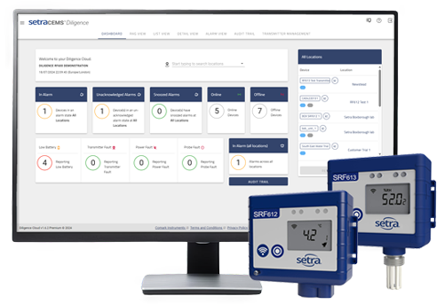 Setra Wireless Monitoring Solution