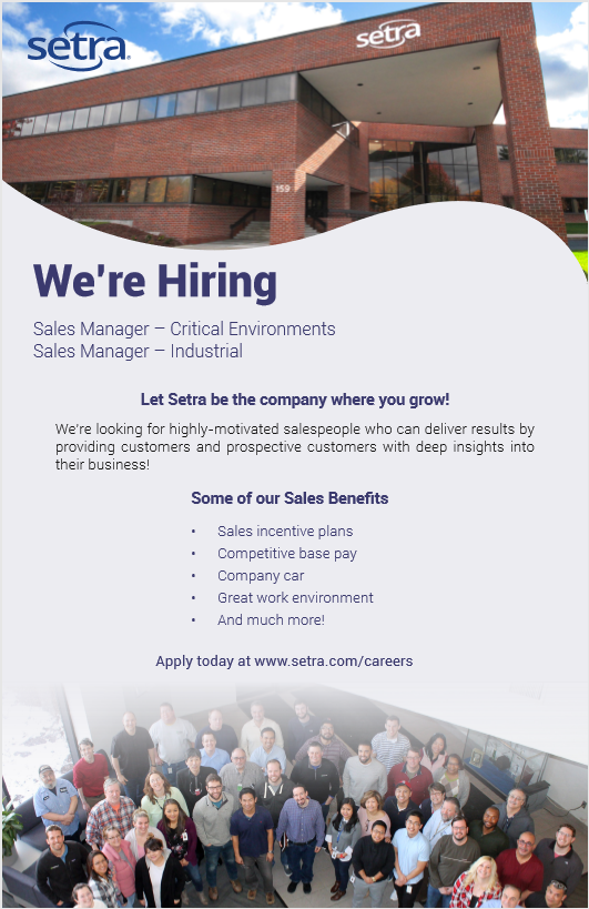 Setra is Hiring!
