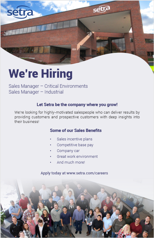 Setra is hiring