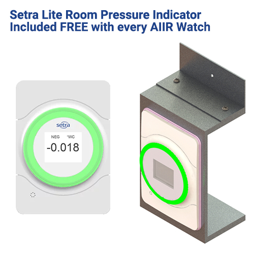 Negative Pressure Air Quality Module Setra Systems
